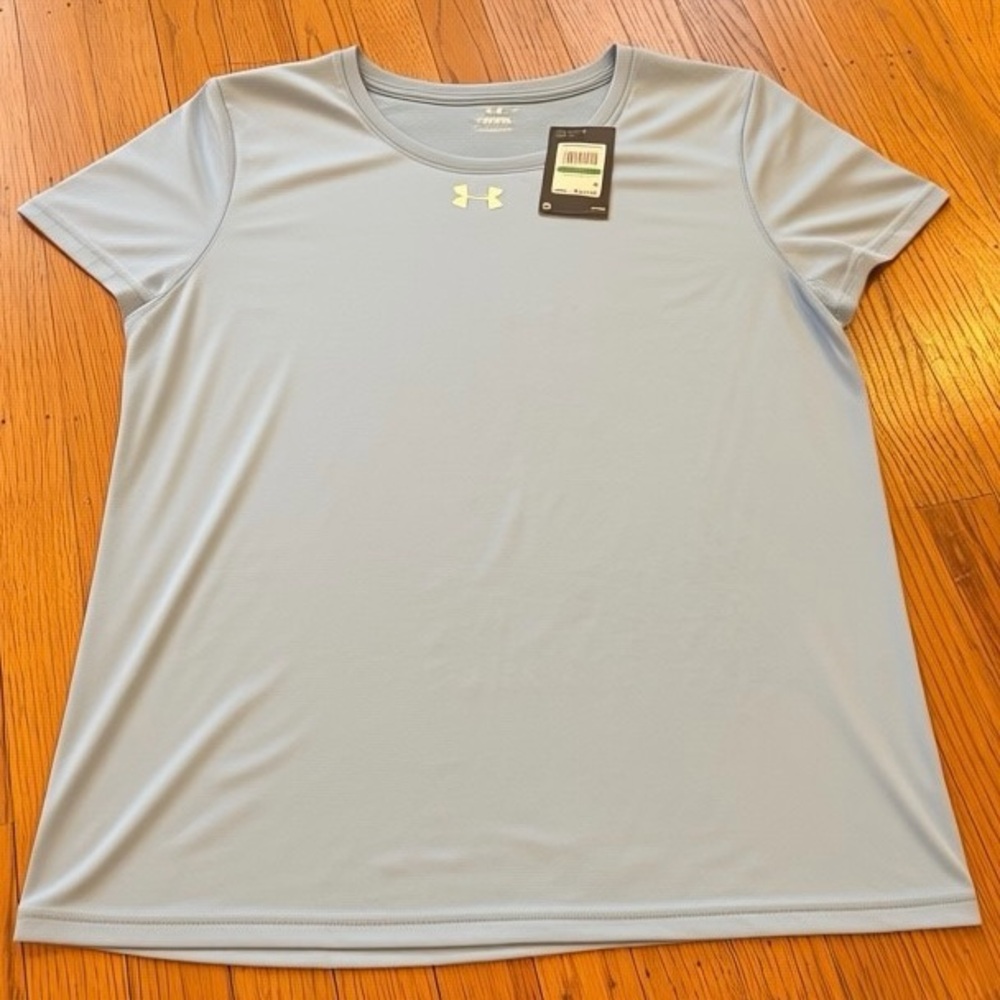 Under Armour Women's Sky Blue Short Sleeve Tee